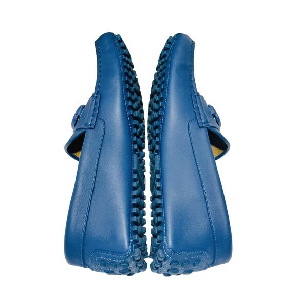 Gucci GG Interlocking Men\'s Loafer Blue Driver moccasins Shoes G 8.5/US 9 NIB main image 10
